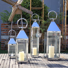 Load image into Gallery viewer, Stainless Steel Candle Lanterns Parties Weddings Lanterns Candle Holder