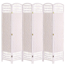 Load image into Gallery viewer, 6 Panel Floor Standing Room Divider Folding Screen