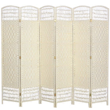 Load image into Gallery viewer, 6 Panel Floor Standing Room Divider Folding Screen