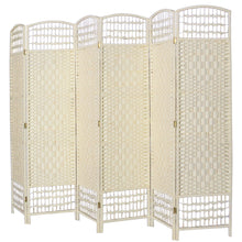 Load image into Gallery viewer, 6 Panel Floor Standing Room Divider Folding Screen