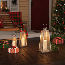 Load image into Gallery viewer, Candle Holder Floor Stainless Steel Lantern