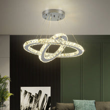Load image into Gallery viewer, Dimming LED Chandelier Lamp Wire Pendant Crystal Ceiling Lights
