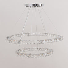 Load image into Gallery viewer, Dimming LED Chandelier Lamp Wire Pendant Crystal Ceiling Lights
