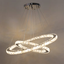 Load image into Gallery viewer, Dimming LED Chandelier Lamp Wire Pendant Crystal Ceiling Lights