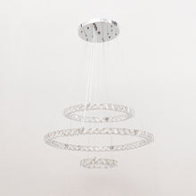 Load image into Gallery viewer, Dimming LED Chandelier Lamp Wire Pendant Crystal Ceiling Lights