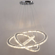 Load image into Gallery viewer, Dimming LED Chandelier Lamp Wire Pendant Crystal Ceiling Lights