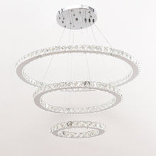 Load image into Gallery viewer, Dimming LED Chandelier Lamp Wire Pendant Crystal Ceiling Lights