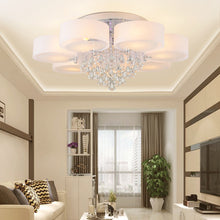Load image into Gallery viewer, LED Crystal Ceiling Light Chandelier Lamp