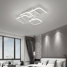 Load image into Gallery viewer, 4-Light Contemporary LED Energy-efficient Semi Flush Ceiling Light