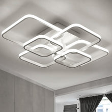 Load image into Gallery viewer, Livingandhome Contemporary LED Energy-efficient Semi Flush Ceiling Light, LG0420