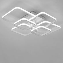Load image into Gallery viewer, Livingandhome Contemporary LED Energy-efficient Semi Flush Ceiling Light, LG0420