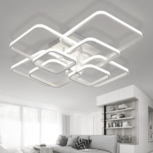 Load image into Gallery viewer, 8-Light Contemporary LED Energy-efficient Semi Flush Ceiling Light