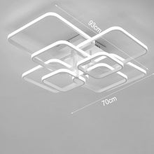 Load image into Gallery viewer, 8-Light Contemporary LED Energy-efficient Semi Flush Ceiling Light