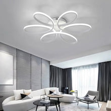Load image into Gallery viewer, Modern Acrylic Petal LED Semi Ceiling Light