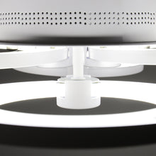 Load image into Gallery viewer, 4-Light Modern Circular LED Semi Flush Ceiling Light for Nordic Decor