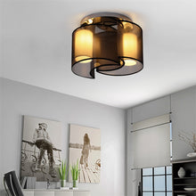 Load image into Gallery viewer, Modern Double Half-Moon Ceiling Light