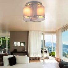 Load image into Gallery viewer, Modern Double Half-Moon Ceiling Light