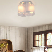 Load image into Gallery viewer, Modern Double Half-Moon Ceiling Light