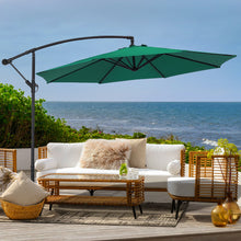 Load image into Gallery viewer, 3M Large Garden Hanging Parasol Cantilever Sun Shade Patio Banana Umbrella No Base