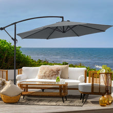 Load image into Gallery viewer, 3M Large Garden Hanging Parasol Cantilever Sun Shade Patio Banana Umbrella No Base