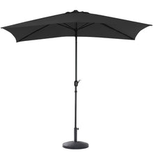 Load image into Gallery viewer, 2x3M Parasol Umbrella Patio Sun Shade Crank Tilt with Round Base