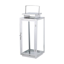 Load image into Gallery viewer, Stainless Steel & Glass Lanterns Candle Holder Indoor Lanterns