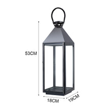 Load image into Gallery viewer, Black Vintage Candle Lanterns Holder Garden Hanging Lantern