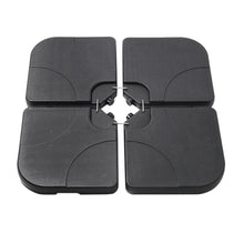 Load image into Gallery viewer, Square Water and Sand Filled Plastic Freestanding Parasol Base