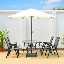 Load image into Gallery viewer, Outdoor Dining Table Set with 2Pcs Foldable Chairs, ZH0017LG0541