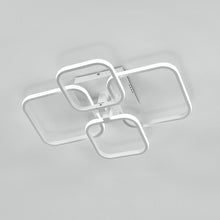 Load image into Gallery viewer, Square LED Dimmable Chandelier Ceiling Light With Remote