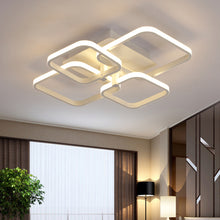Load image into Gallery viewer, Square LED Dimmable Chandelier Ceiling Light With Remote