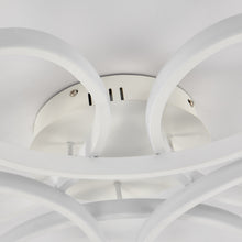 Load image into Gallery viewer, Modern Acrylic Light-adjusted Petal LED Semi Ceiling Light