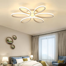 Load image into Gallery viewer, LED Dimmable Ceiling Light Floral Pendant Chandelier With Remote