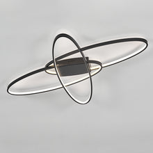 Load image into Gallery viewer, Minimalistic Unique Oval LED Semi-Flush Ceiling Light