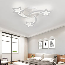 Load image into Gallery viewer, Modern LED Ceiling Light with Star Lampshades-Cool white and Dimmable