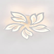 Load image into Gallery viewer, 5-light Petal-Shaped LED Dimmable Energy-efficient Semi Flush Ceiling