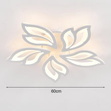 Load image into Gallery viewer, 5-light Petal-Shaped LED Dimmable Energy-efficient Semi Flush Ceiling