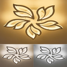 Load image into Gallery viewer, Livingandhome Petal-Shaped LED Dimmable Energy-efficient Semi Flush Ceiling , LG0634