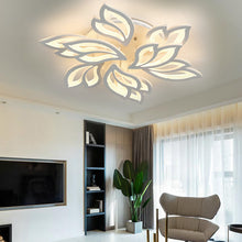 Load image into Gallery viewer, 9-light Petal-Shaped LED Dimmable Energy-efficient Semi Flush Ceiling