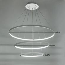 Load image into Gallery viewer, Modern 3 Circle Shape LED Chandelier Ceiling Light