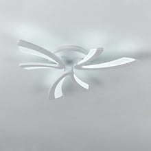 Load image into Gallery viewer, 3-Light Unique V-Shaped LED Semi Flush Ceiling Light