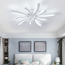 Load image into Gallery viewer, 5-Light Unique V-Shaped LED Semi Flush Ceiling Light
