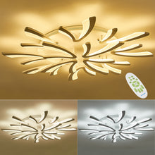 Load image into Gallery viewer, Livingandhome Unique V-Shaped LED Semi Flush Ceiling Light, LG0708