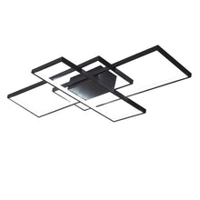Load image into Gallery viewer, Livingandhome Neutral Style Rectangular LED Semi Flush Ceiling Light, LG0709