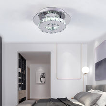Load image into Gallery viewer, Modern Small Round Crystal LED Ceiling Light for Hallways and Corridor