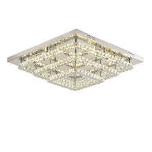 Load image into Gallery viewer, Livingandhome Square Large-size Glamourous Crystal LED Ceiling Light, LG0739