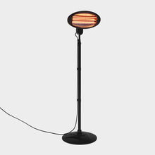 Load image into Gallery viewer, 2KW Electric Quartz Patio Heaters Freestanding Warmer