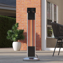 Load image into Gallery viewer, 2000W Garden Patio Heater Floor Standing Electric Infrared Heater