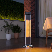 Load image into Gallery viewer, 2000W Garden Patio Heater Floor Standing Electric Infrared Heater