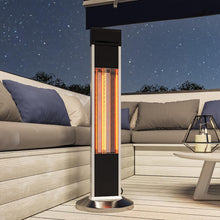 Load image into Gallery viewer, 2000W Garden Patio Heater Floor Standing Electric Infrared Heater
